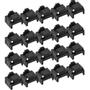 INLINE RJ45 port blocker, 20 blocker refill pack, black