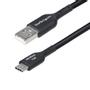 STARTECH 4M USB-A TO USB-C CABLE CHARGER CORD USB 2.0 DATA TRANSFER CABL