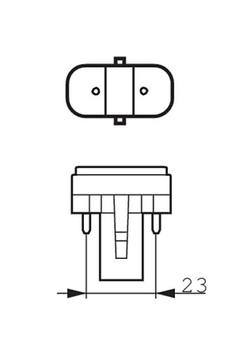 PHILIPS UV-Lampe TUV PL-S 11W/2P G23 Sterilising (62488880)