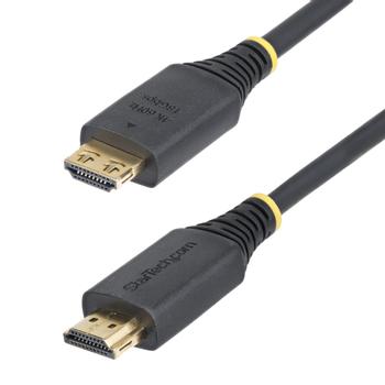 STARTECH StarTech.com 3ft High Speed HDMI Cable w/ Gripping Connectors,  4K 60Hz - Highspeed - HDMI-Kabel mit Ethernet - HDMI männlich zu HDMI männlich - 90 cm - abgeschirmt - Schwarz - halogenfrei,  passiv, Supp (HDMI2-CABLE-GRIP-3F)