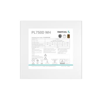 DeepCool PL750-D White V2, 80+ Bronze ATX 3.0 (R-PL750D-FC0W-EU-V2)