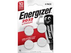 ENERGIZER Batteri ENERGIZER Lithium CR2032 (4)