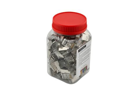 LinkIT Shielded RJ45 plug 7.0 - 8.3mm 50µ gold-plated , AWG23-26 , 50 pcs (LI-RJ45STP-P-783)