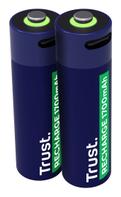 Trust USB-C oppladbare AA-batterier (2)