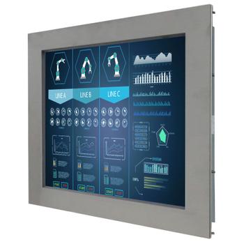 Winmate 17" Stainless Panel Mount (S17L500-STM1/PAT/U)