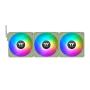 THERMALTAKE CT120 EX ARGB Sync PC 120mm 2000RPM Cooling Fan MagForce 2.0 3-Pack Matcha Green