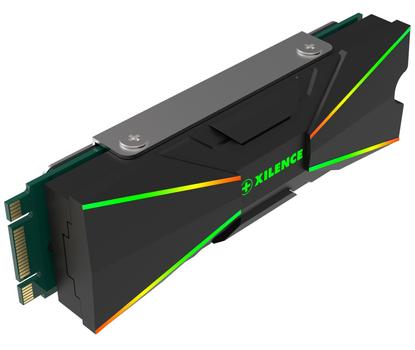 XILENCE Memory Module Cooler Black 1  (M2SSD.B.ARGB)