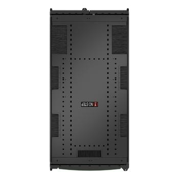 APC NetShelter SX Server Rack Gen 2 48U 2258H x 600W x 1200D mm w/ Sides Black (AR3307B2)
