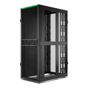 APC NetShelter SX Server Rack Gen 2 42U 1991H x 750W x 1200D mm w/ Sides Black (AR3350B2)