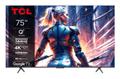TCL 75" 75T8B QLED Pro 4K Google TV QLED Pro, Google TV, 4K HDR Pro, Onkyo 2.1-lyd, 144Hz 4K Gaming TV