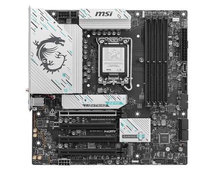 MSI B860M GAMING PLUS WIFI Hovedkort LGA 1851, B860, DDR5, 1x PCIe 5.0, 3x M.2 (B860M GAMING PLUS WIFI)