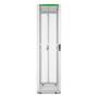 APC NetShelter SX Server Rack Gen 2 48U 2258H x 600W x 1200D mm w/ Sides White (AR3307W2)
