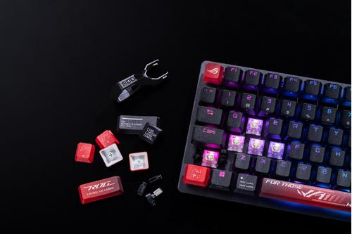 ASUS Rog Dye-Sub Keycap Keyboard  (90MP03RA-BAUA00)