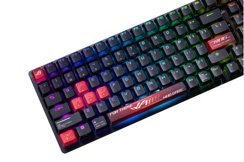 ASUS Rog Dye-Sub Keycap Keyboard  (90MP03RA-BAUA00)