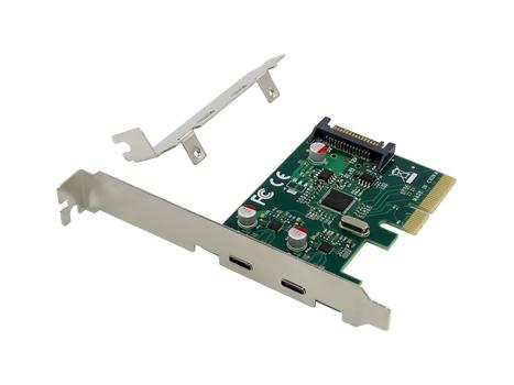 CONCEPTRONIC 2-Port Usb 3.2 Gen 2 Type-C (EMRICK13G)