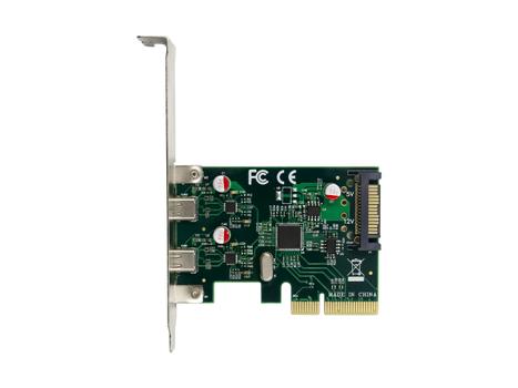 CONCEPTRONIC 2-Port Usb 3.2 Gen 2 Type-C (EMRICK13G)