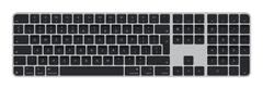 APPLE e Magic Keyboard with Touch ID and Numeric Keypad - Keyboard - USB-C - wireless - Bluetooth - QWERTY - International English - black keys
