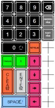 PREHKEYTEC 19 single keys and 4 double (13038-098/0000)