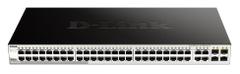 D-LINK 48-port 10/100/1000 Gigabit Smart Switch including 4 Combo 1000BaseT/SFP