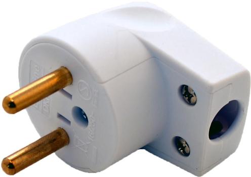 MICROCONNECT Danish Power plug angled, (DKPLUG)