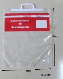 PRODINTERN Plastic bag MUNSTYCKE 360x360x0, 10 Hanestrom (HS-0915-1)