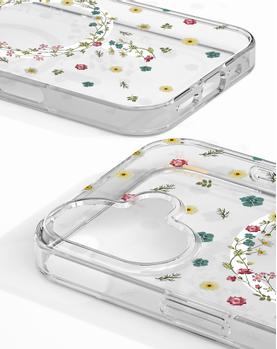 iDEAL OF SWEDEN CLEAR CASE MAGSAFE IPHONE 16 PLUS PETITE FLORAL ACCS (IDCLCMS-I2467-507)