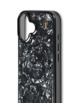 iDEAL OF SWEDEN PEARLISED CASE MAGSAFE IPHONE 16 BLACK ACCS (IDPLCMS-I2461-01)