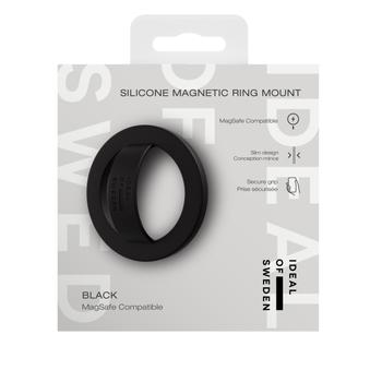 iDEAL OF SWEDEN IDEAL SILICONE RING MOUNT MAGSAFE UNIVERSAL BLACK ACCS (IDMRMMSSI-01)