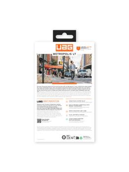 UAG Metropolis LT med magnet för Samsung S25 Ultra - Kevlar svart (214470113940)