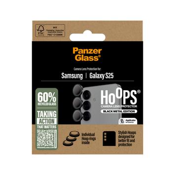 PanzerGlass HOOPS CAMERA LENS PROT SAMSUNG S25 BLACK ACCS (PGRHOBLG38388)