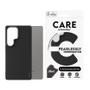 PanzerGlass CARE Galaxy S25 Ultra Fashion deksel (sort) Slank design, glatt grep, laget av resirkulert materiale (CRRFABCG38488)
