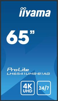 IIYAMA 65" LCD UHD (LH6541UHS-B1AG)