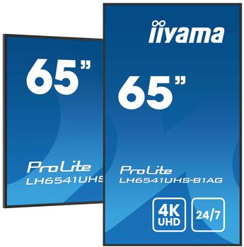 IIYAMA 65" LCD UHD (LH6541UHS-B1AG)