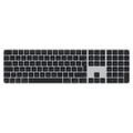 APPLE MAGIC KBD TCH ID NUM KPAD MAC MD SILICON SWEDISH BLACK KEYS WRLS