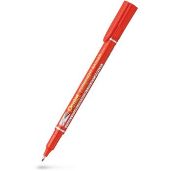 PENTEL NF450 permanent marker 0,4mm rød (2445002*12)