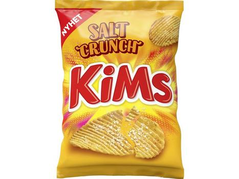 KiMs Potetgull KIMS Salt Crunch 30g (5958004193*24)