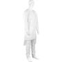 _ Engangsforklæde, ABENA, 125x81cm, 25 micron, transparent, LDPE, dispenserboks, usteril, engangs