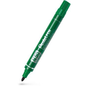 PENTEL N50 permanent marker 2mm grøn (2405104*12)