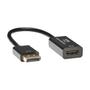 TRIPP LITE TRIPPLITE DisplayPort to HDMI 4K Active Adapter Video Converter DP Ver 1.2 HDCP 4K 30Hz M/F 6-in. 15.24 cm