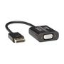 TRIPP LITE TRIPPLITE DisplayPort to VGA Active Adapter Video Converter DP ver 1.2 M/F 6inch 15.24cm