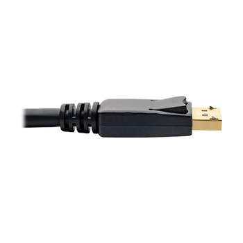 TRIPP LITE Eaton Tripp Lite Series USB-C to DisplayPort Cable, 4K @ 60Hz, Thunderbolt 3, USB Type C, USB-C, USB Type-C, 6' 6ft. - Adapter cable - 24 pin USB-C (M) to DisplayPort (M) - USB 3.1 Gen 1 / Thunderbolt (U444-006-DP)