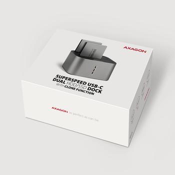 AXAGON ADSA-DC, USB-C 5Gbps - 2x SATA (ADSA-DC)