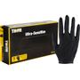THOR Engangshandske, THOR Ultra Sensitive, S, sort, nitril, pudderfri