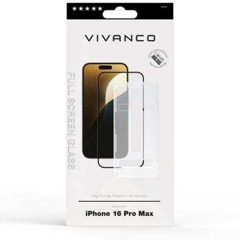 VIVANCO Full Screen Tempered Glass iPhone 16 Pro Max (64240)