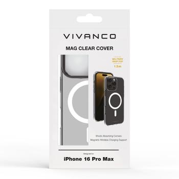 VIVANCO Mag Clear Cover iPhone 16 Pro Max Clear (64263)