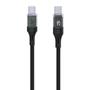 FIXED LED Charging Display USB-C/C 100W cable 2m Black