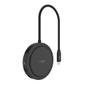 FIXED MagHub 6in1 USB-C HUB 4K & wireless charging Black (FIXHU-M-BK)