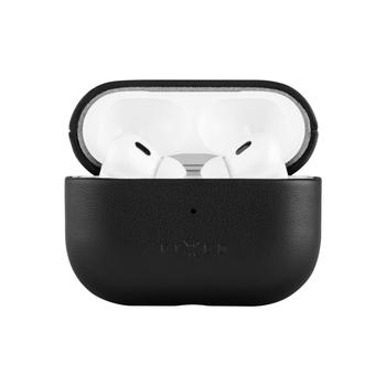 FIXED PodsLeather Case for Airpods Pro 2 Black (FIXLPM-999-BK)