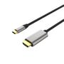 FIXED USB-C to HDMI 4K/60 Hz USB 3.1 Gen2 cable 2m Black (FIXHU-CHDMI-GR)