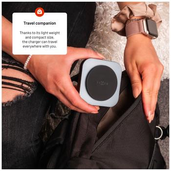 FIXED MagFlex Alu 3i1 Vikbar trådløs oplader stativ (FIXMFLE-AL-GR)